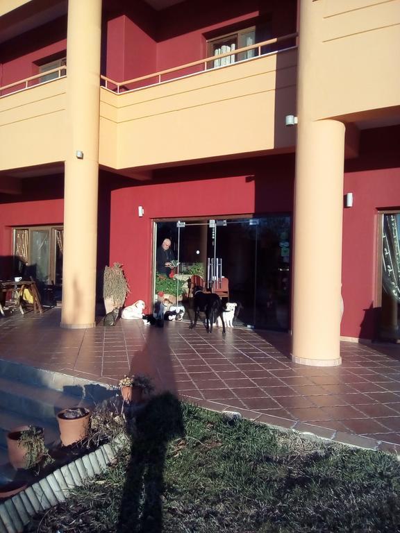 Petrinos Lofos Otel Mándra Dış mekan fotoğraf